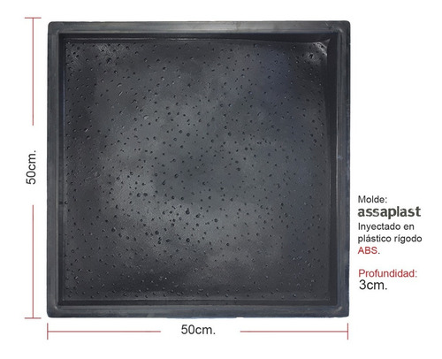 Moldes Para Piscinas Borde Esquinero 50x50 Cm Envío