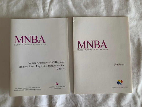 Dos Catalogos Mnba Jorge Luis Borges Y La Cabala Ultraismo