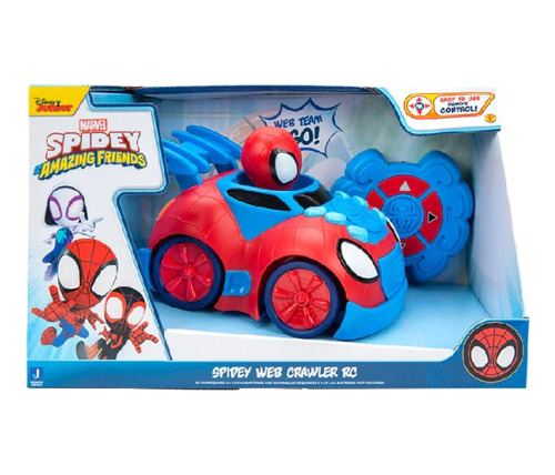 Spidey Auto Radio Control Full 4 Vías Snf0023 Tictoys