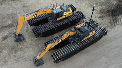 Imagem 5 de 8 de Escavadeira Anfíbia 35t Pbt (máquina Base 22ton) Pronta Entr