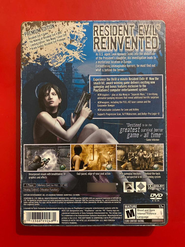 Resident Evil 4 Premium Edition Ps2 Oldskull Games (Usado)