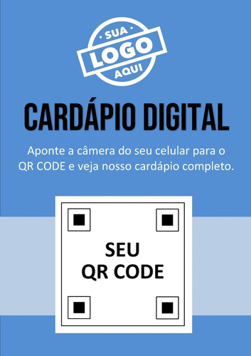 Arte Digital Com Qr Code - Cardápio Digital - Menu Online 03