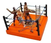 Comprar Ring Lucha Libre Con 4 Figuras Luchadores Wwe Wwf Batista 