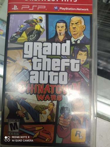 Grand Theft Auto Chinatown Wars Psp Fisico Original