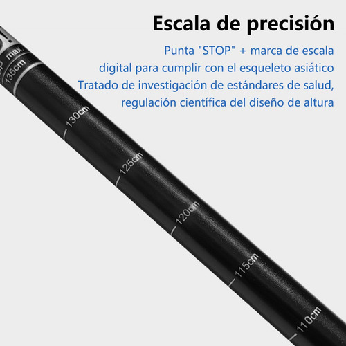 Bastones De Senderismo Ajustables Aluminio Plegables 2 Pzas