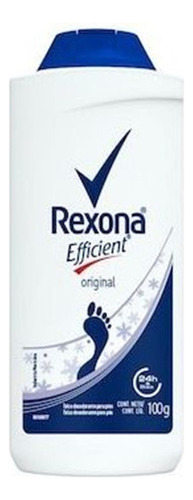 Talco Desodorante Rexona Efficient 100 Gr
