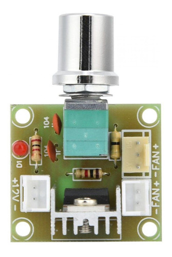 Modulo Interruptor Control Velocidad Ventilador Voltaje