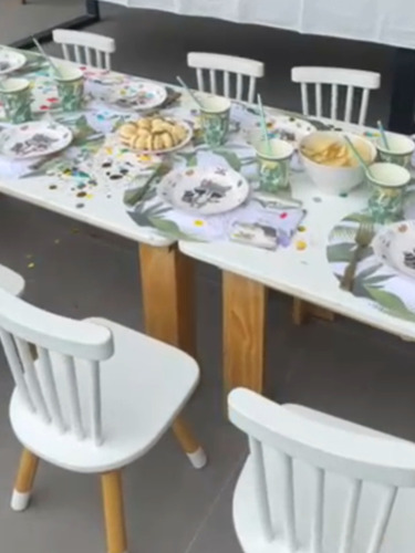 Alquiler De Sillas Infantiles Y Mesas _cumpleaños