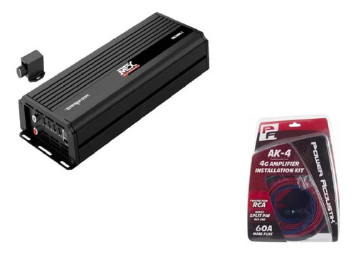Paquete Amplificador Mtx Audio Tnl1000-1+kit De Cables 