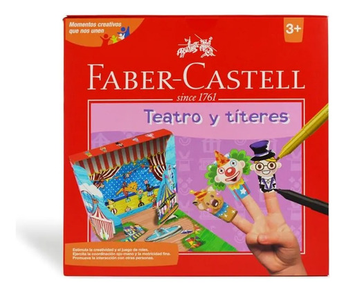 Faber  Castell Set Creativo Teatro Y Títeres