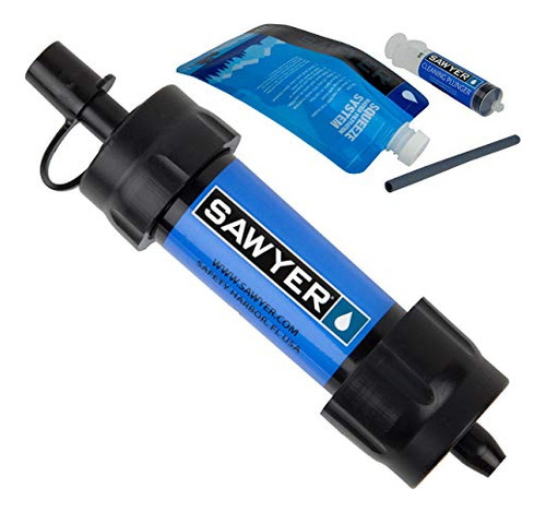 Sistema De Filtración De Agua Sawyer Products Sp128 Mini Blu
