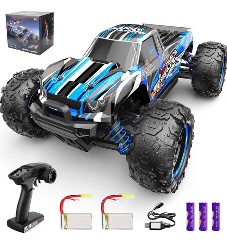 Qfc Coches Rc Con Control Remoto A Escala 1:18, 4wd De Alta