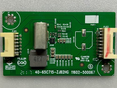 Tarjeta Control Tcl 65s546 40-65c715-zjb2hg 11602-500067 (Usado)