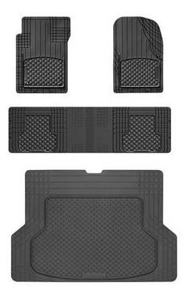 Weathertech Alfombra Universal Delanteras Y Maleta Negra