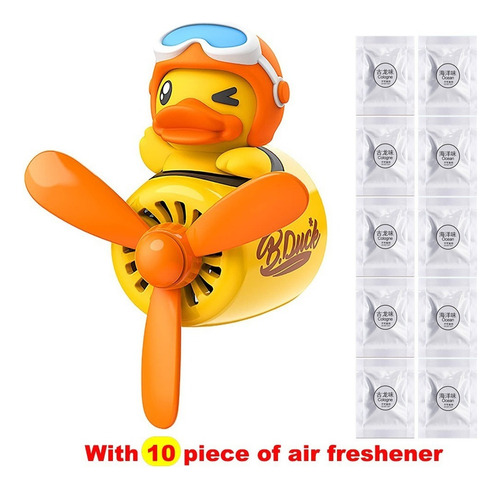 Ambientador For Difusor De Perfume De Coche Amarillo