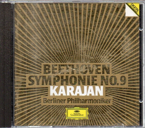 Beethoven Symphonie 9 Karajan Berliner Philharmonik Cd Germa