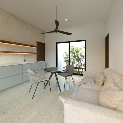 Espectacular Casa En Preventa De Una Planta Con Salon De Area Social En Chicxulu