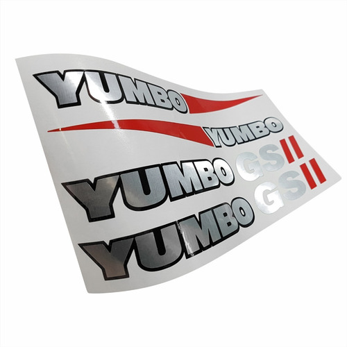 Imagen 1 de 7 de Calcos Yumbo Gs 2 / Kit Completo / Plottergraf Adhesivos