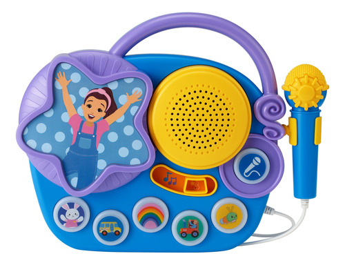 Micrófono De Karaoke Ekids Ms Rachel Con Boombox Para Niños