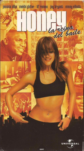 Honey La Reina Del Baile Vhs Jessica Alba Missy Elliott (Usado)