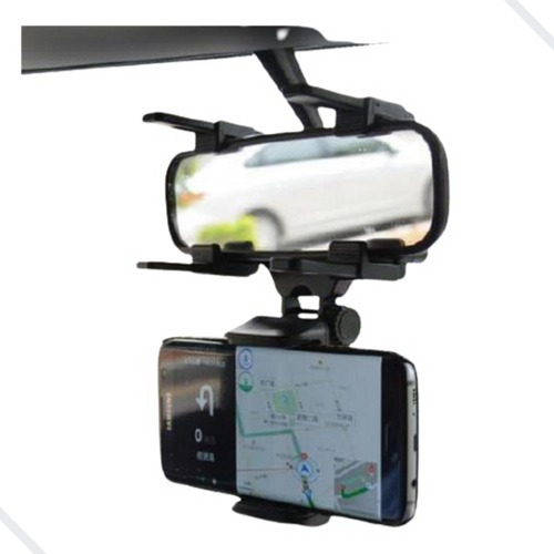 Suporte Veicular Espelho Retrovisor Gps 360° Carro Caminhão