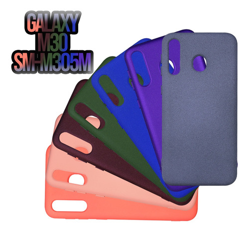 Capa Capinha Case Premium Silicone Cover P/ Galaxy M30 M305 