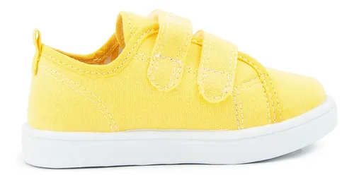 Bubble Gummers Tenis Ni a Choclo Ohio Velcro Amarillo 14 19