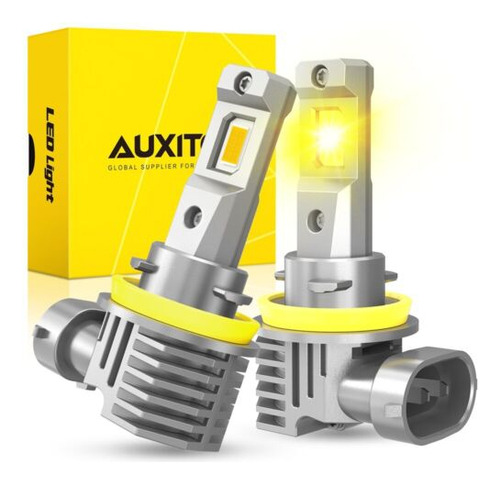 Pair H11 H8 H9 Led Fog Driving Light Bulbs Kit Drl 3000k Ccj