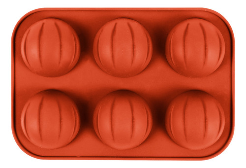 Molde De Silicona Con Forma De Calabaza (bl), Con Forma De C
