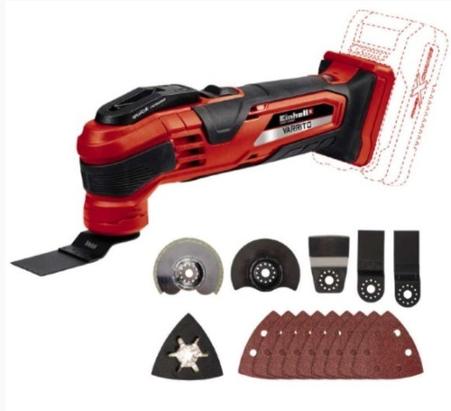 Imagen 5 de 10 de Herramienta Einhell Inalámbrica Multifunción Varrito