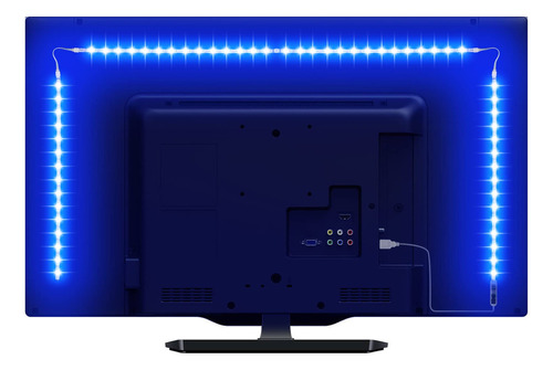 Le Tira De Luces Led Para Tv, 6.56 Pies Rgb Que Cambia De Co