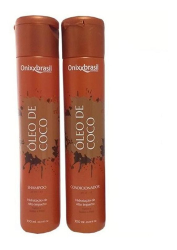 Kit Shampoo E Condicionador Óleo De Coco Onixxbrasil 600g