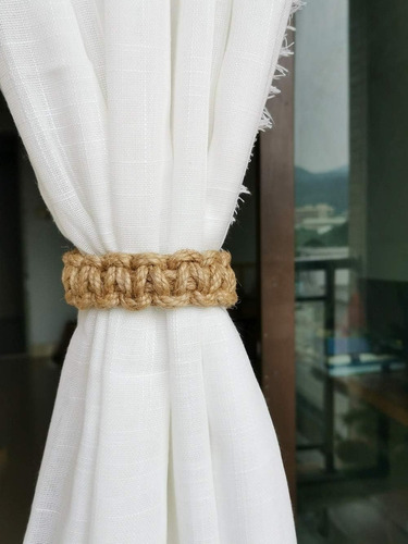 Sjp Zjcompatible 4 Abrazaderas Trenzadas Para Cortinas