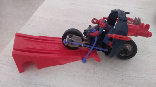 Imagen 1 de 3 de Vehículo Moto Acrobática Spider Man - Hasbro