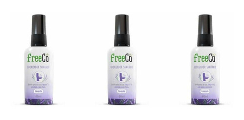 Imagem 1 de 1 de Freecô Bloqueador De Odor Lavanda 60ml (kit C/03)