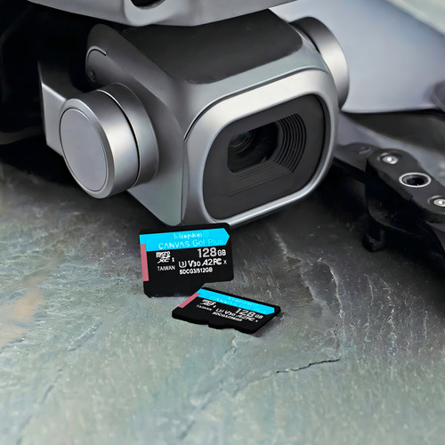 Microsd Kingston 128gb Canvas Go! Plus Uhs-i A2 V30 U3 C10