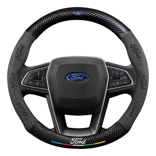 comprar Funda De Volante Redonda De Fibra De Carbono \u002F Universal
