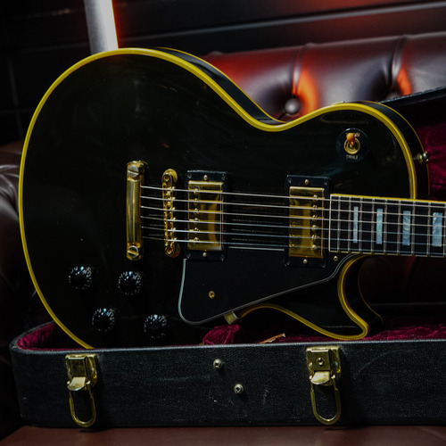 Guitarra Gibson Les Paul R7 Custom Shop Reissue Black Beauty Destro Preto Ébano (Usado)