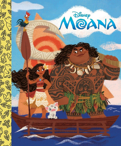 Libro Moana [ Disney ] Little Golden Books