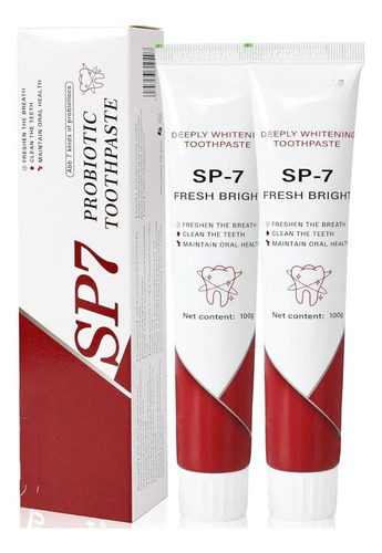 Z . Pasta De Dientes Blanqueadora Probiótica Msdrwikey Sp-7