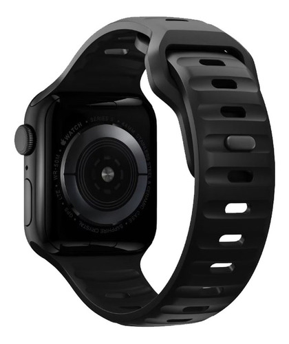 Imagen 2 de 8 de Correa / Pulsera Silicona Sport Compatible Con Apple Watch
