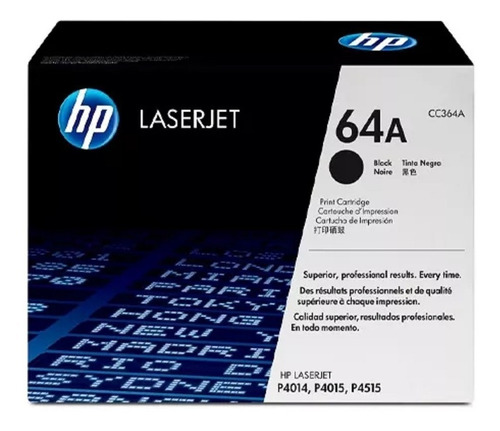 Toner Hp Cc364a Negro 64a Original