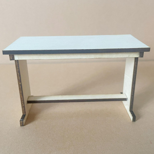 2 Escritorio En Miniatura Para Sala De Muebles En Miniatura