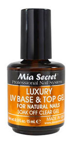 Base Y Top Gel Mia Secret Luxury 15 Ml