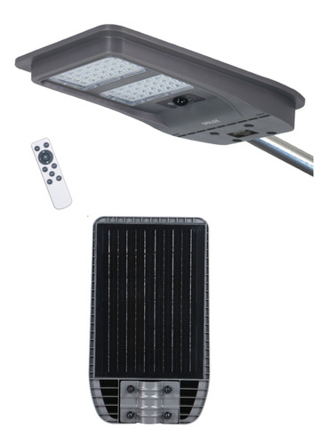 Lampara Solar Alumbrado Publico 100w Opalux Para Pastoral
