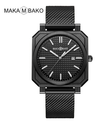 Reloj Deportivo Cuadrado Con Calendario Luminoso Makambako