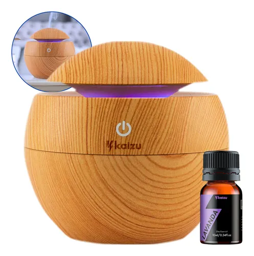 Difusor De Ambiente Elétrico Ultrassônico Óleos Essenciais Aromatizador Purificador 127/220V Potente Kaizu