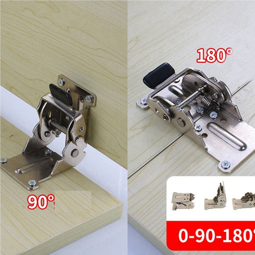 R 16 Peças De Pernas De Mesa Dobráveis Com Dobradiça Com