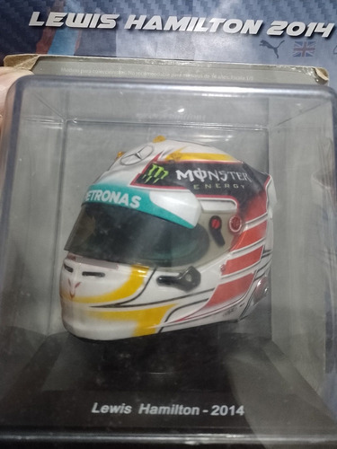 Colección Cascos F1, Num 2, Hamilton 2014