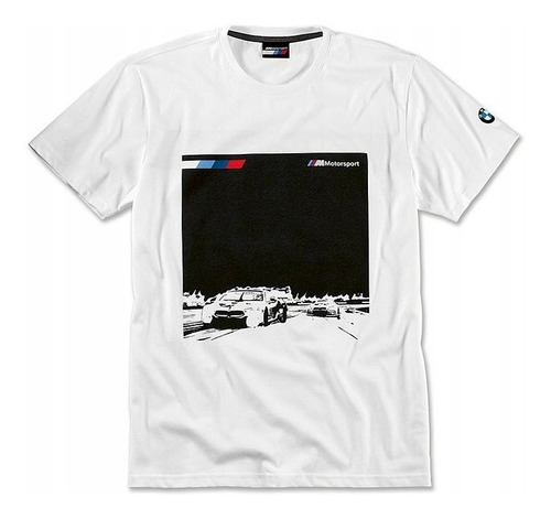 Bmw M Motorsport Polera Cab.gráf. (white, L) Bmw